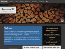 Tablet Screenshot of bedroomlan.org