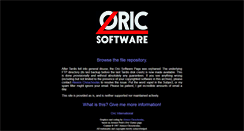 Desktop Screenshot of oric-soft.bedroomlan.org